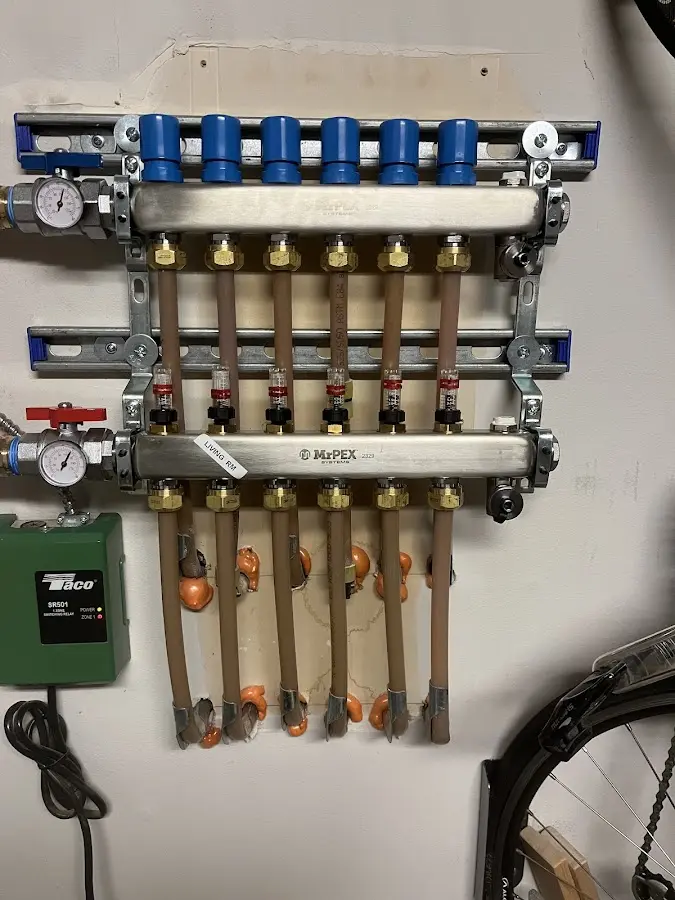 Plumber performing Water Heater Repair at a residential property in Indian Trail