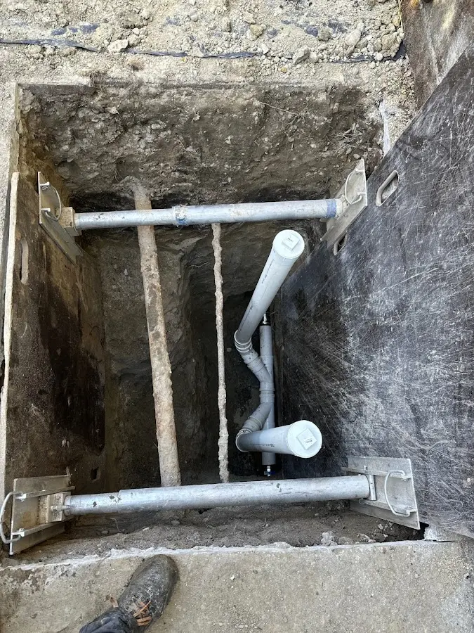 Experienced plumber completing Gas Line Repair work in Indian Trail